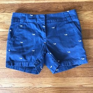 Women’s Navy Chino Shorts